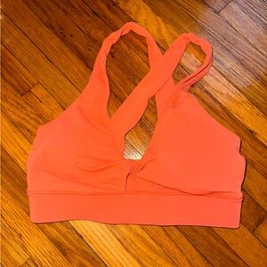 Women's Orange Sports Bra